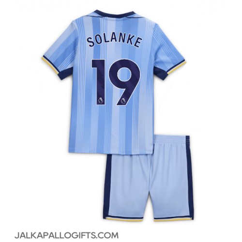 Tottenham Hotspur Dominic Solanke #19 Vieras Peliasu Lasten 2024-25 Lyhythihainen (+ Lyhyet housut)